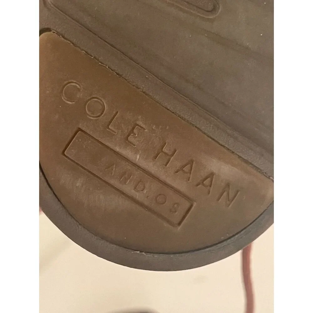 Cole Haan Mens 10.5 Original Grand Wingtip Oxford Woodbury Java Preppy Old Money